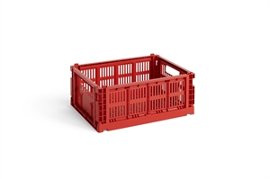 HAY - KASSE - COLOUR CRATE / M - RED